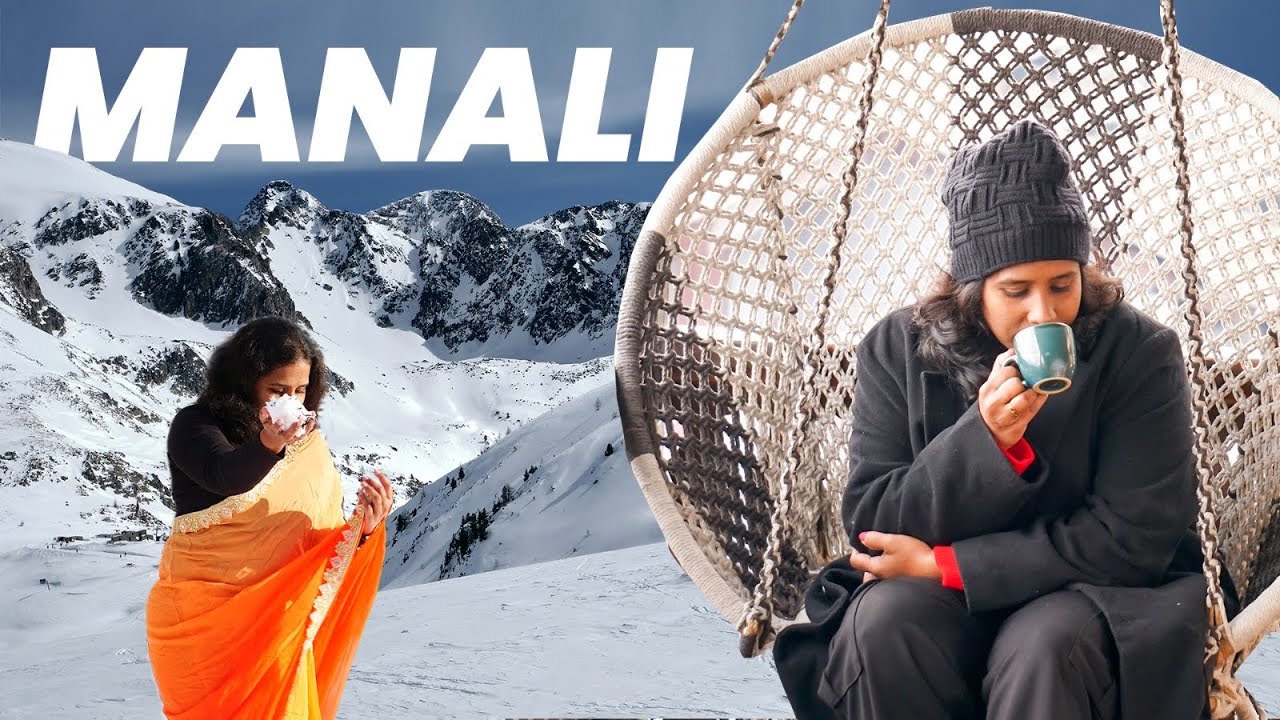 మనాలి లో first time snow experience చేసాము||#youtube #trending#viral#randeeps#telugu#manali#snowfall