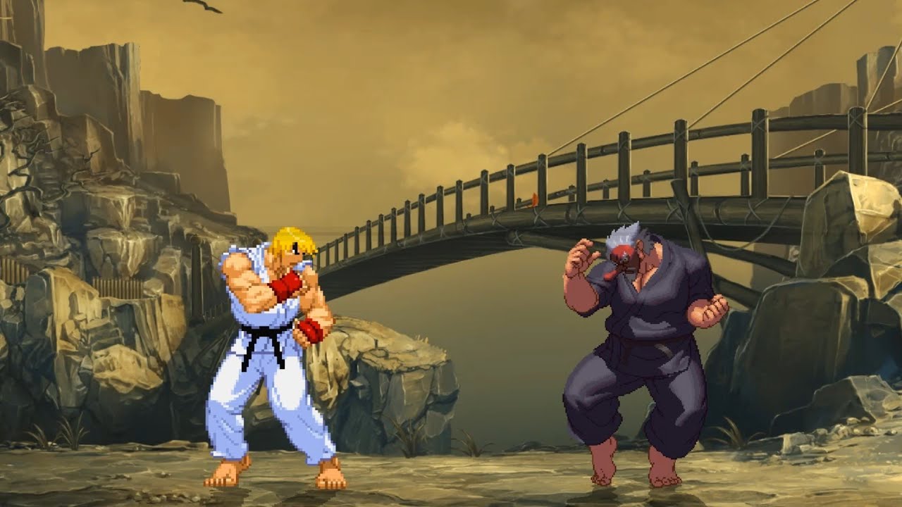 SHIN KEN vs MR. KARATE - The most epic fight❗