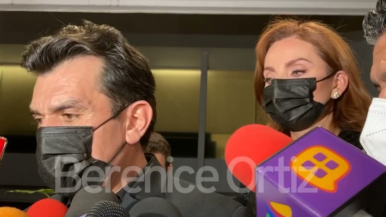Jorge Salinas y Elizabeth Álvarez, conmovidos, acuden a funeral de Carmen Salinas