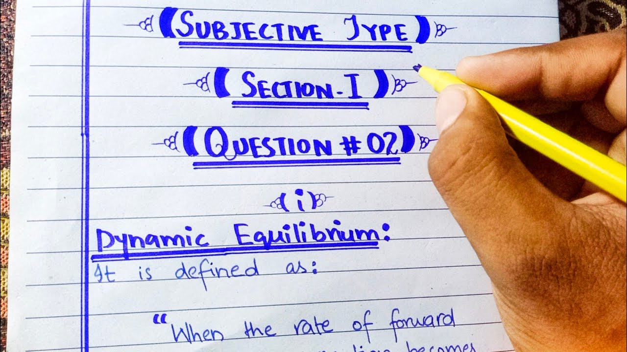 Best Paper Presentation for Board Exams | Chemistry Paper Presentation | Faizan Tanveer