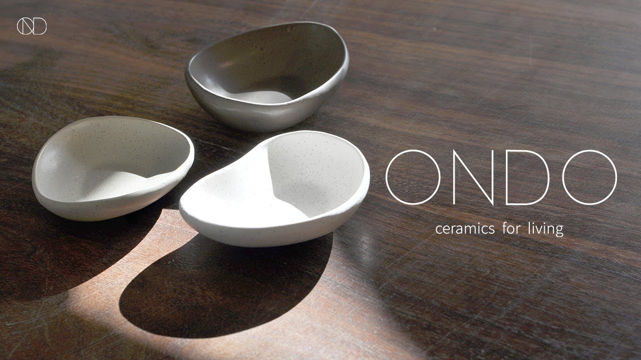 도자기 만들기 : How to Make a Ceramic Sauce bowl [ONDO STUDIO]