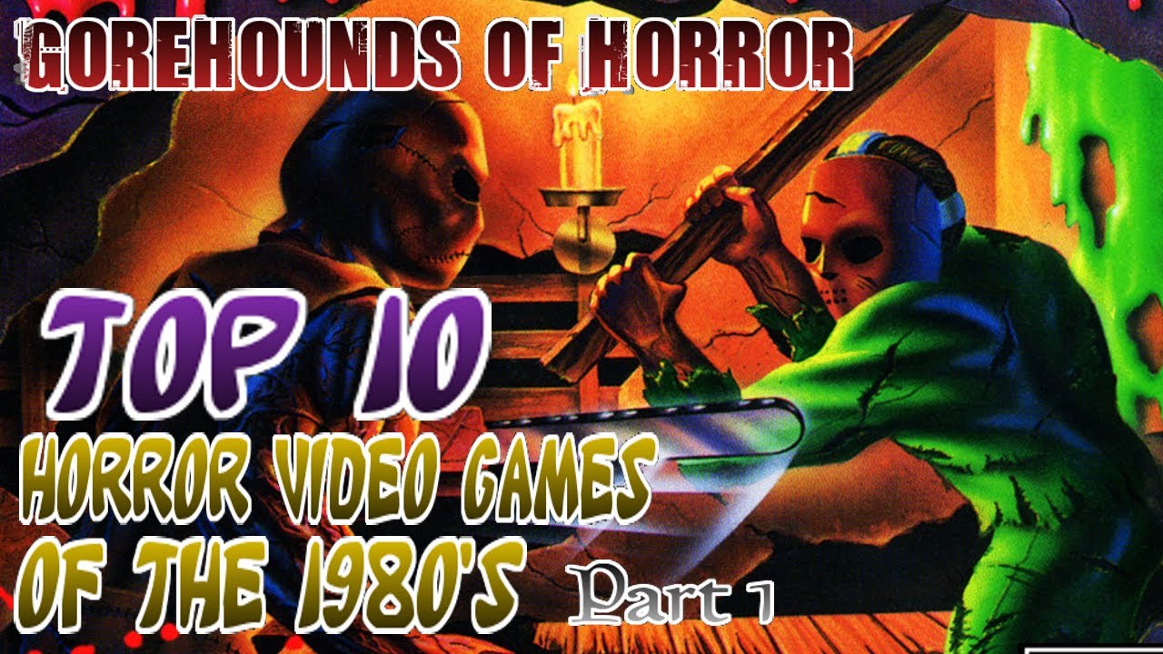 Top 10 Horror Video Games of the 1980s (that we recommend - part 1 of 2)