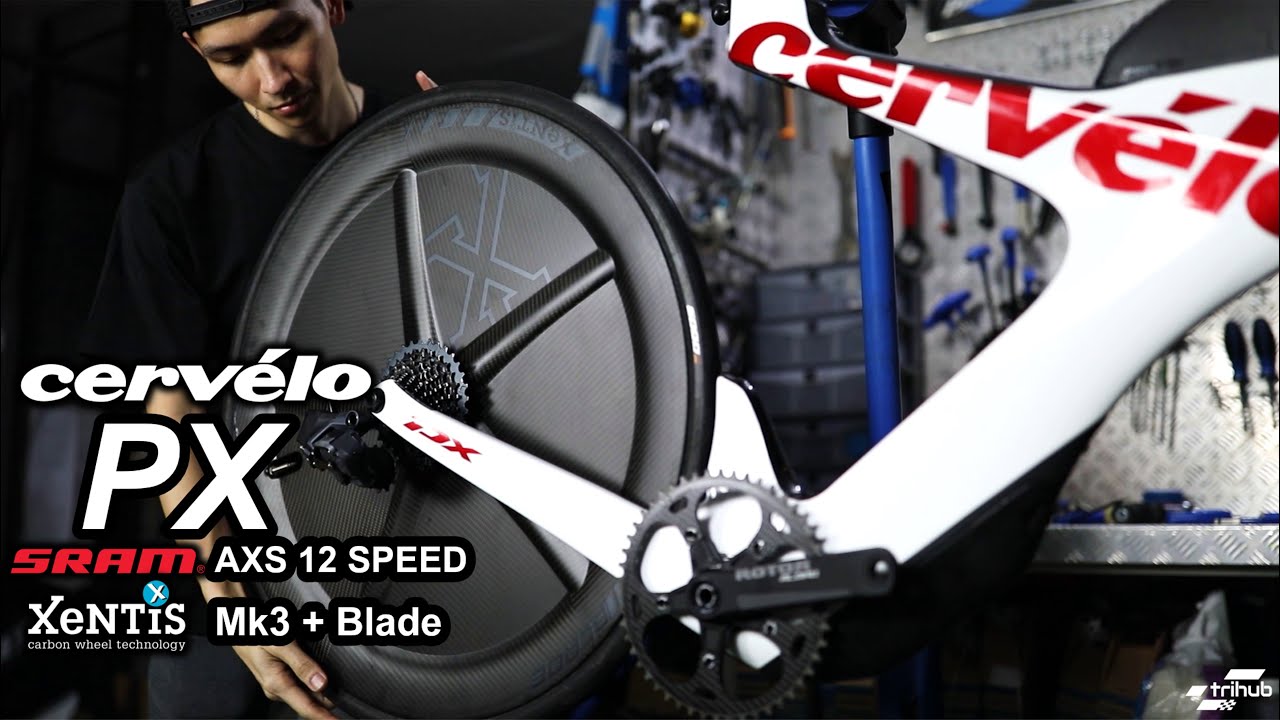 Dreambuild I Cervelo PX I Custom Wrap Color I Sram AXS Etap 12 Speed I Xentis I TT I Triathlon
