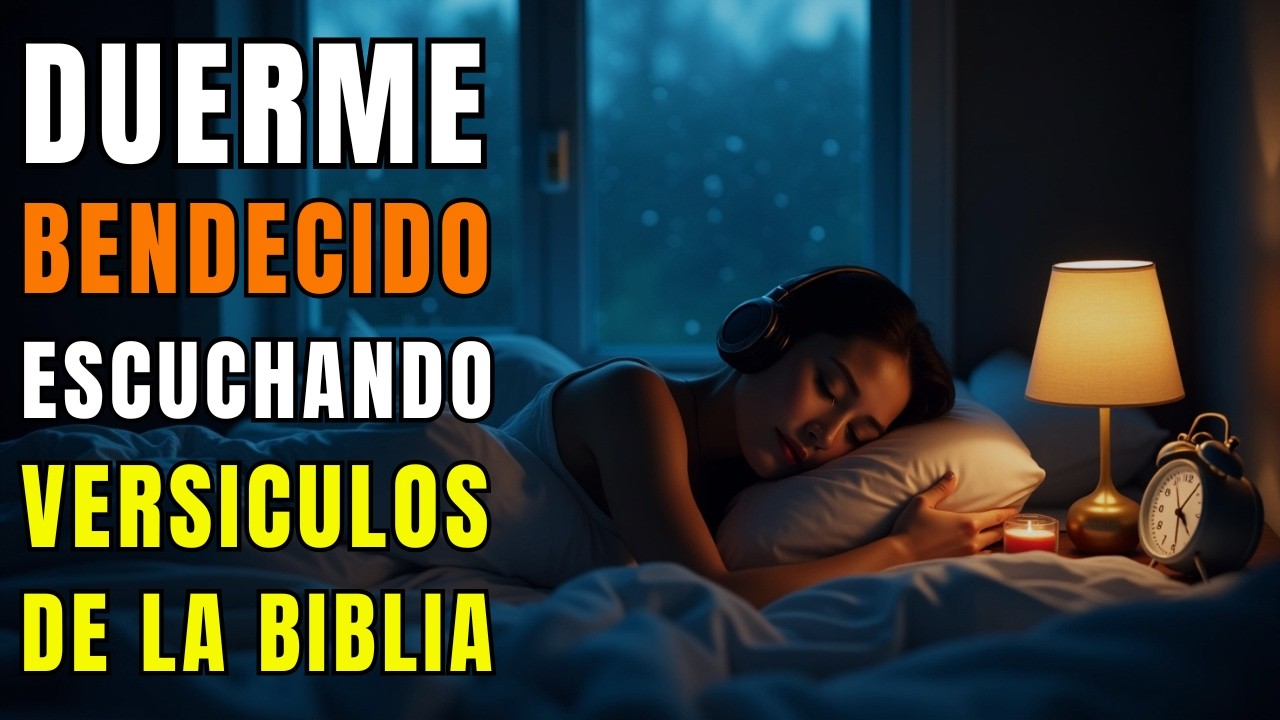 Salmos y Versículos Bíblicos Para Dormir Bendecido | Biblia Hablada | Duerme Con La Palabra de Dios
