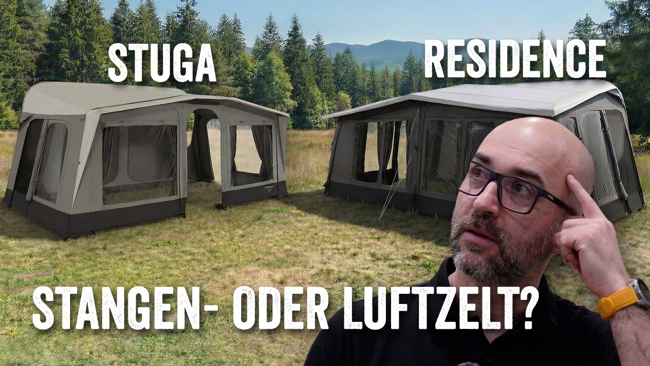 Luftzelt vs. Stangenzelt | Darauf kommt es WIRKLICH an