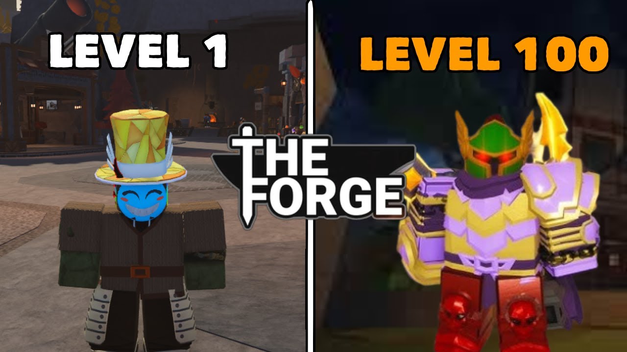 I went from A NOOB to a PRO IN THE FORGE! # 1