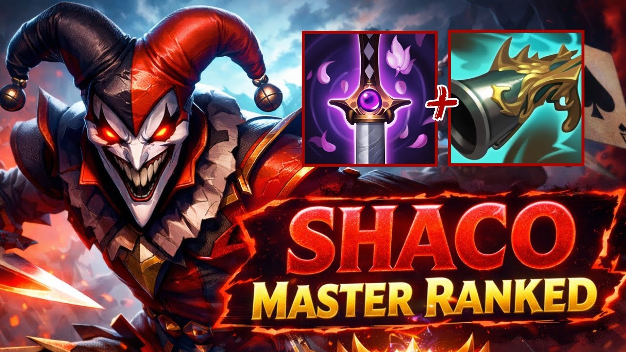Youmuus Rush Shaco Ranked - S15 Master Elo [League of Legends] Full Gameplay - Infernal Shaco