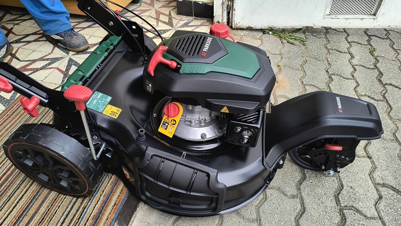 Parkside PBRMT 51 A1 benzinmotoros fűnyíró / lawnmower