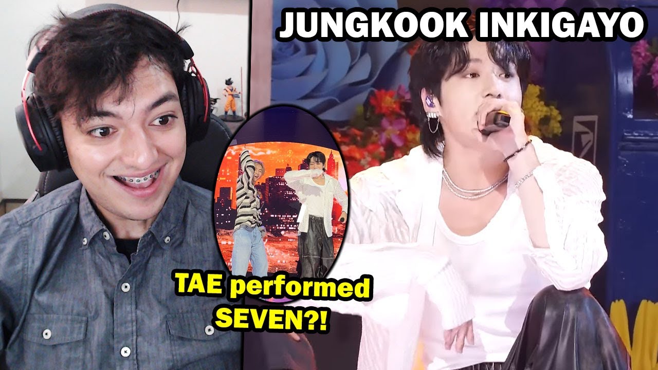 JUNGKOOK performs SEVEN at INKIGAYO - REACTION