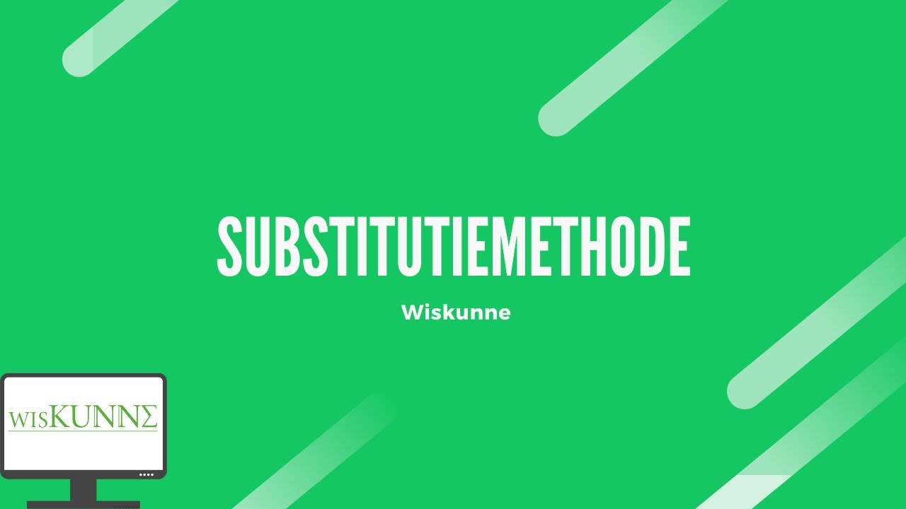 Substitutiemethode