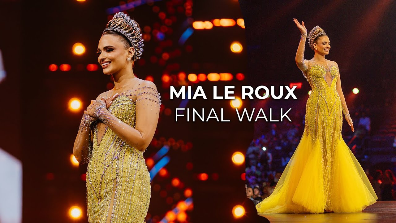 Miss SA 2025 Finale - Mia Le Roux Final Walk