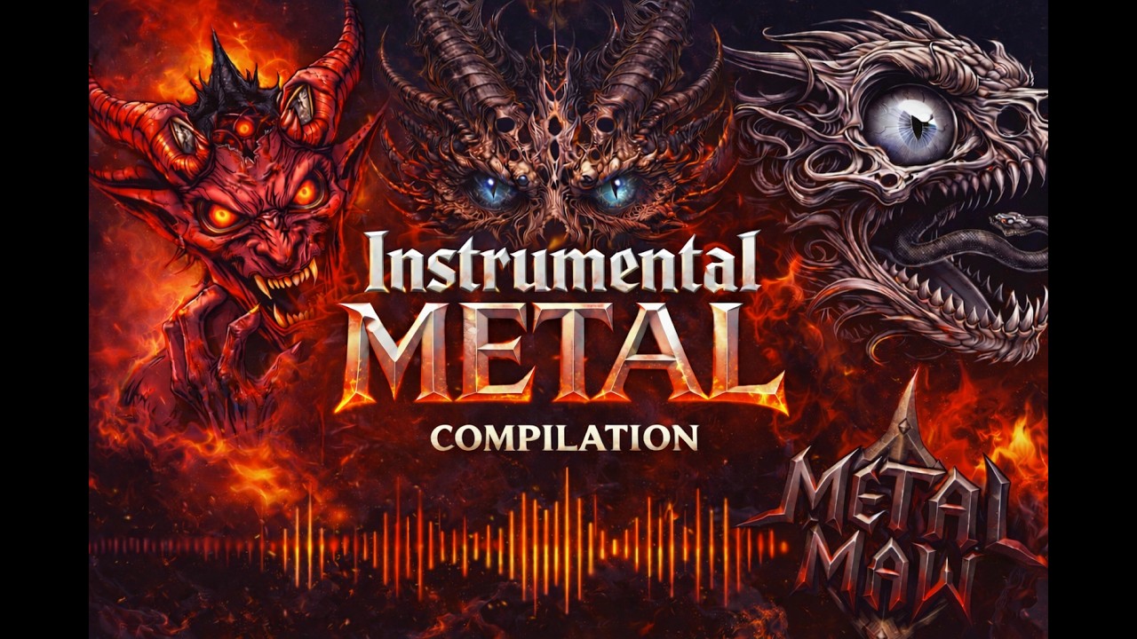 🔥 Instrumental Metal Compilation | Epic, Heavy, Symphonic & Prog Metal
