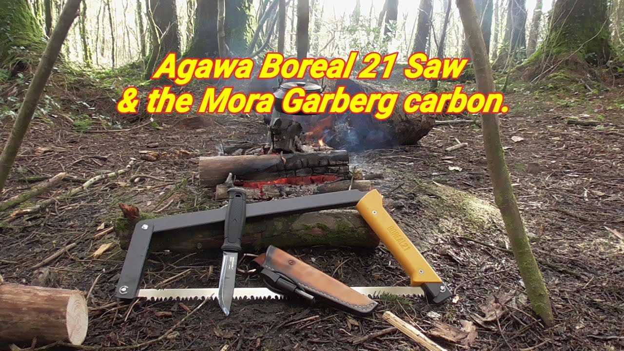 Boreal 21 saw and Mora Garberg carbon