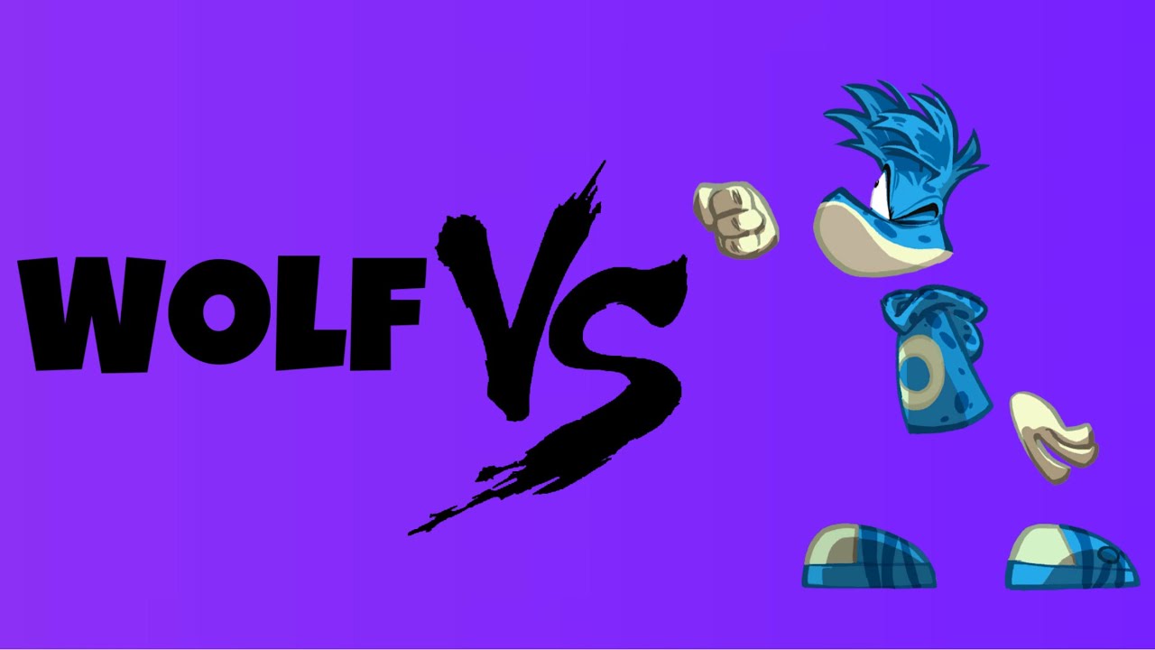 Super Smash Bros Ultimate - Blue Rayman vs Wolf (SSBU)