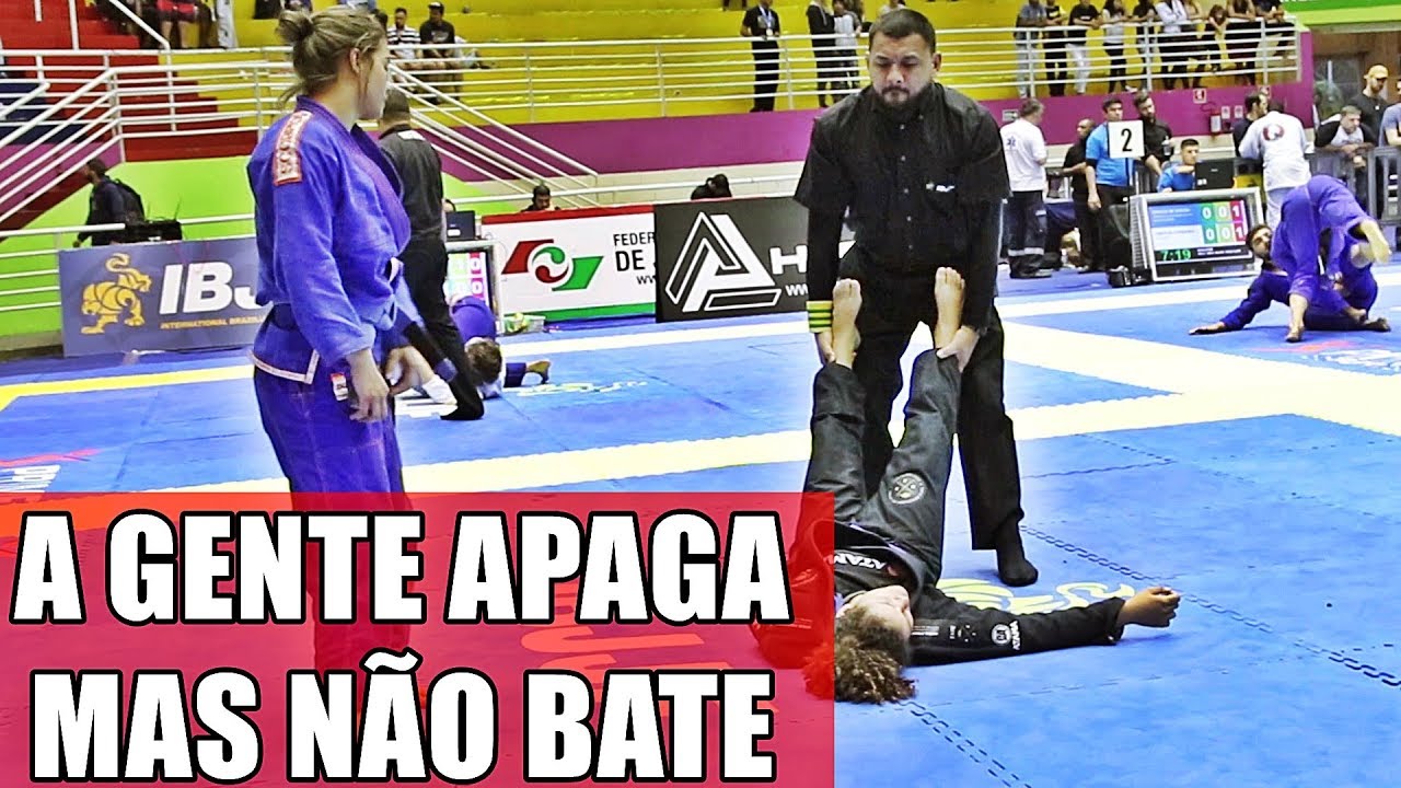 JIU - JITSU - MIKAELE apaga ANA na semi- final do SÃO PAULO OPEN 2018.