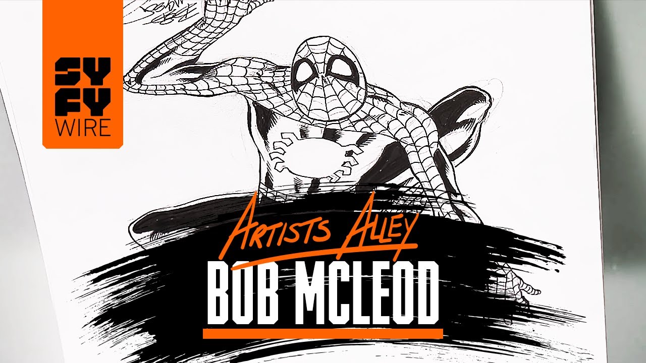 Spider-Man Sketched By Bob McLeod (Artists Alley) | SYFY WIRE
