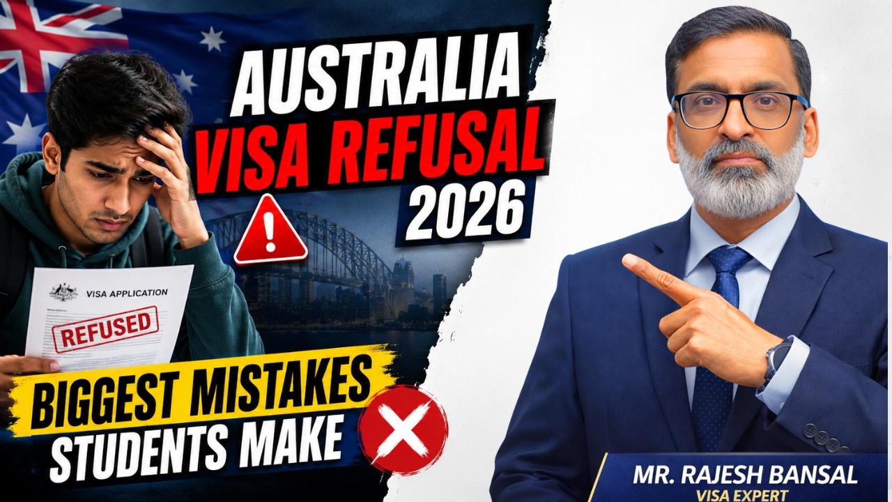 Australia Visa Refusal 2026 | Biggest Mistakes Students Make