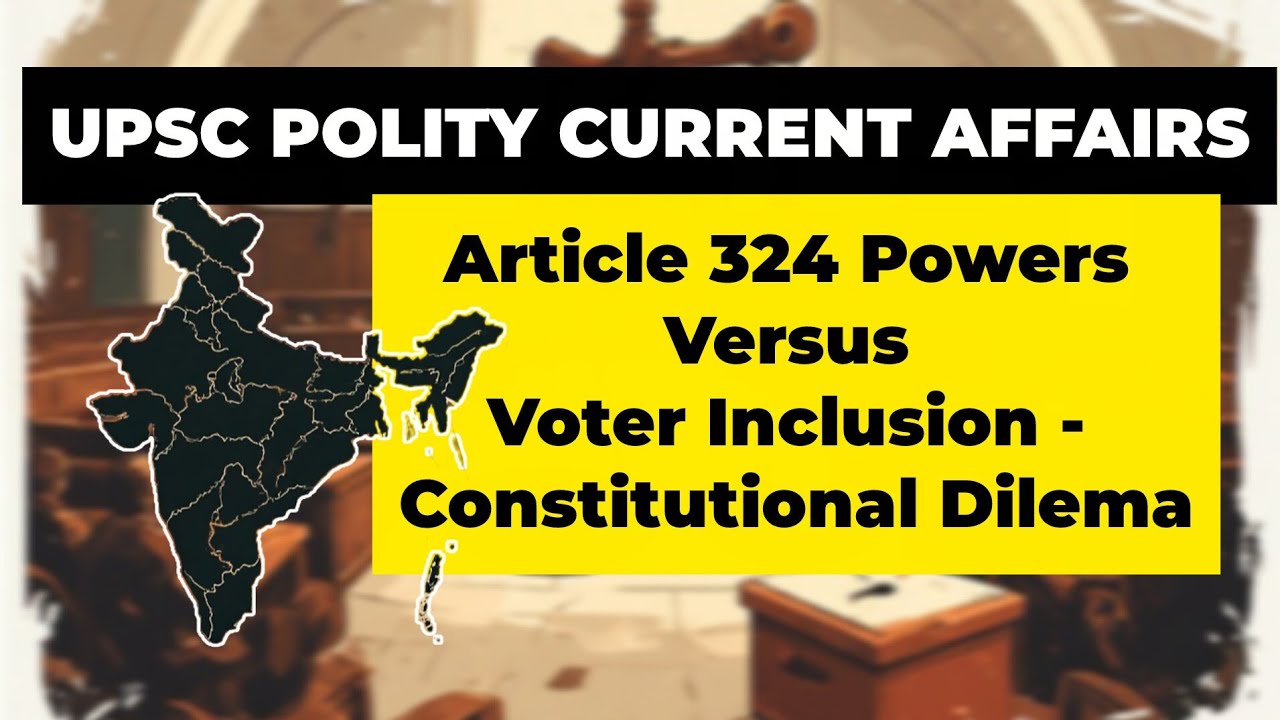 Can 60 Lakh Voters Vanish? Supreme Court, ECI & Electoral Roll Crisis Explained | UPSC polity