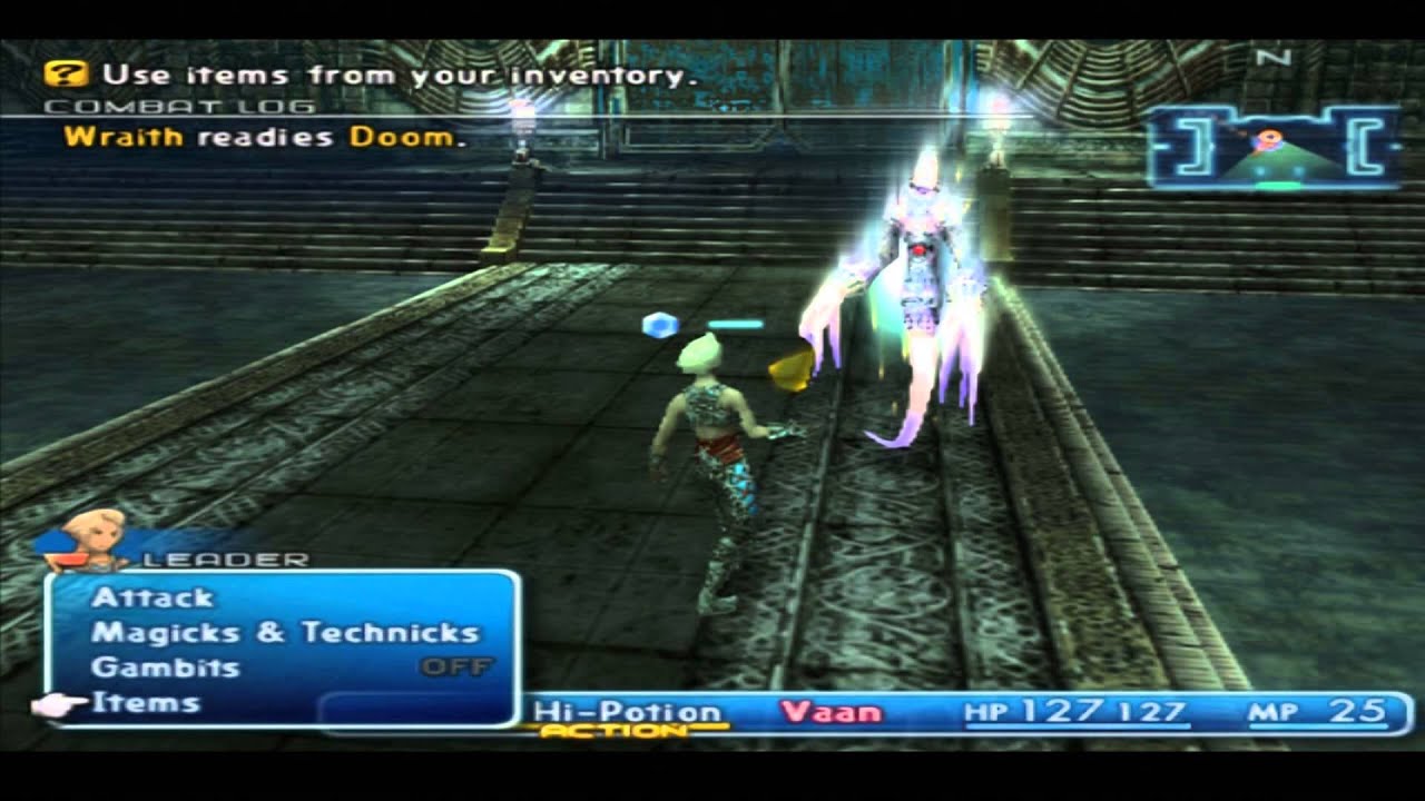 Final Fantasy XII [Vaan Solo NLBLLG] Hunt #4: Wraith [5 (53)]