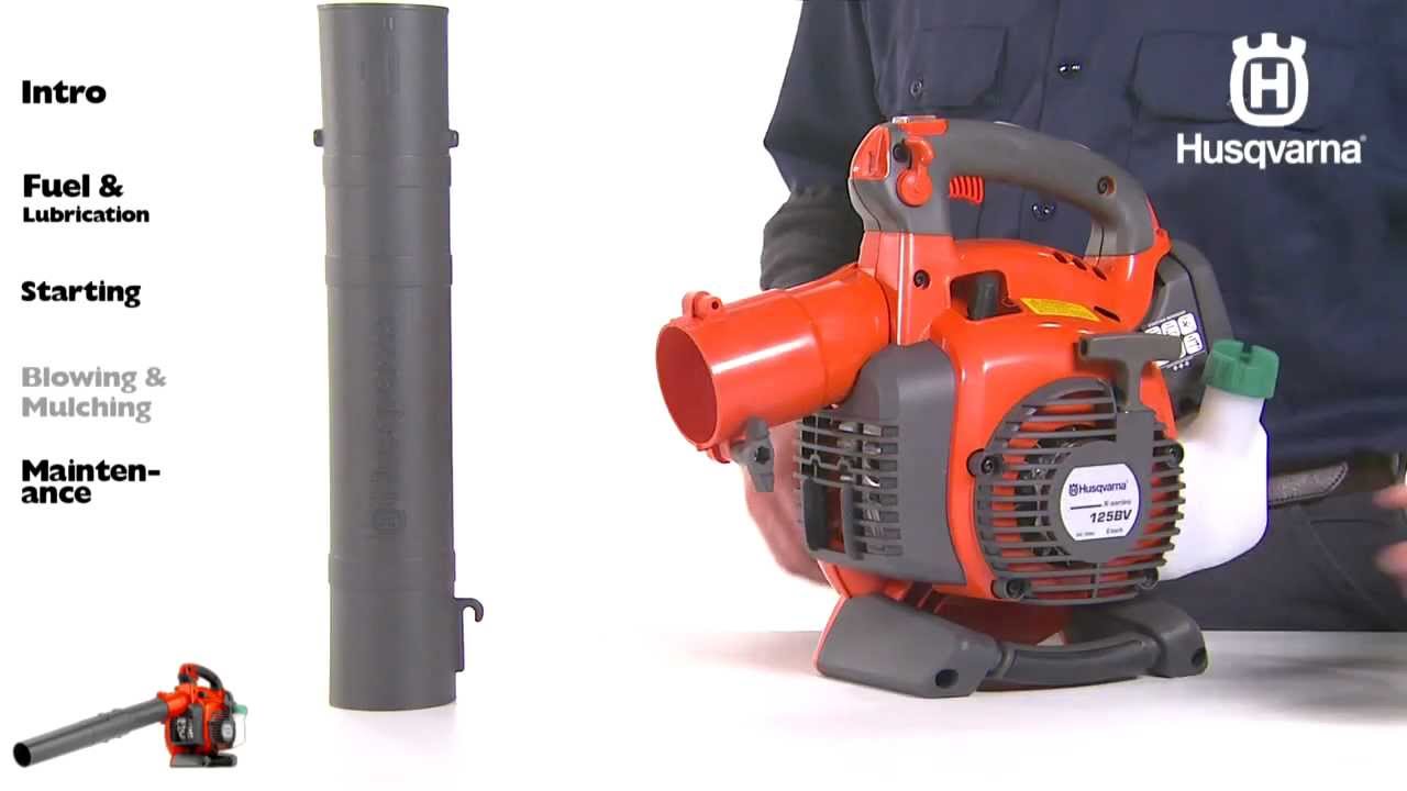 Husqvarna Handheld Blowers - Blowing & Mulching