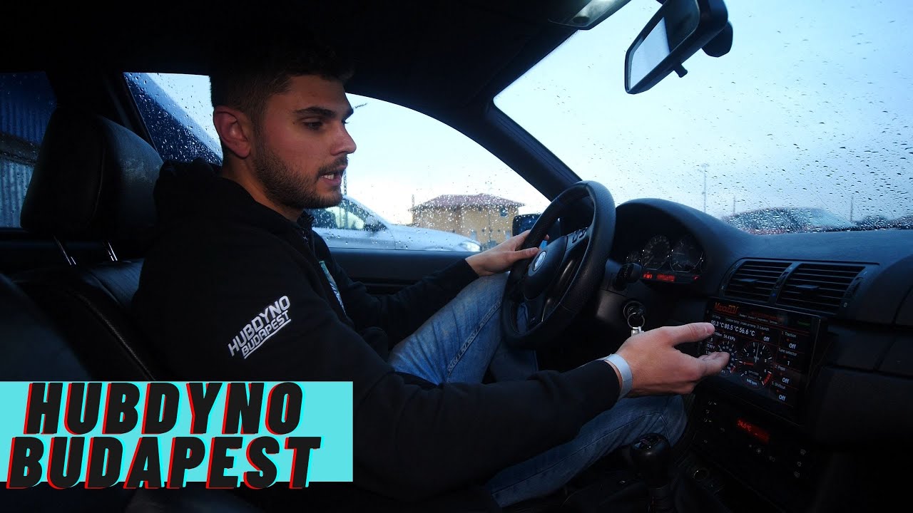 HUBDYNO BUDAPEST - Nagy Dani - MaxxECU M54 RACE PLUGIN - funkci&oacute; teszt
