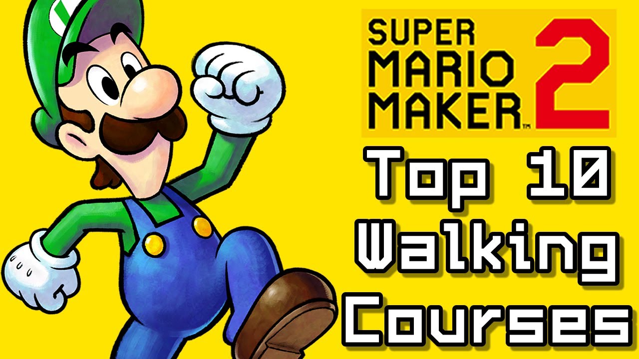 Super Mario Maker 2 Top 10 WALKING Courses (Switch)