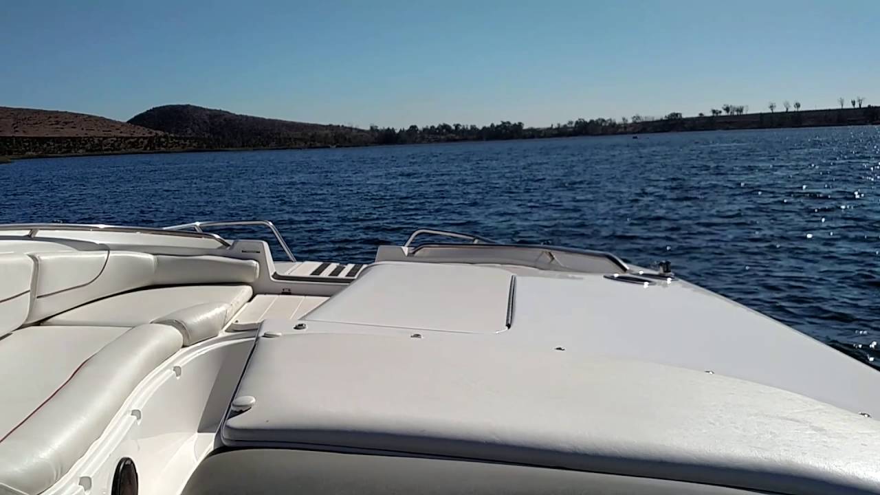 2004 Ebbtide 2400 deck boat lake test