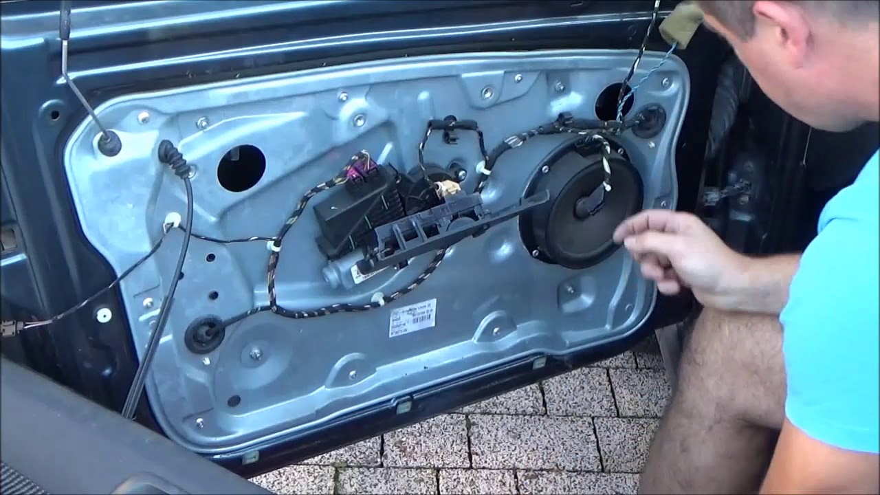 DIY Jak Naprawić- podnoszenie/opuszczanie szyby w samochodzie( how to repair a car window)