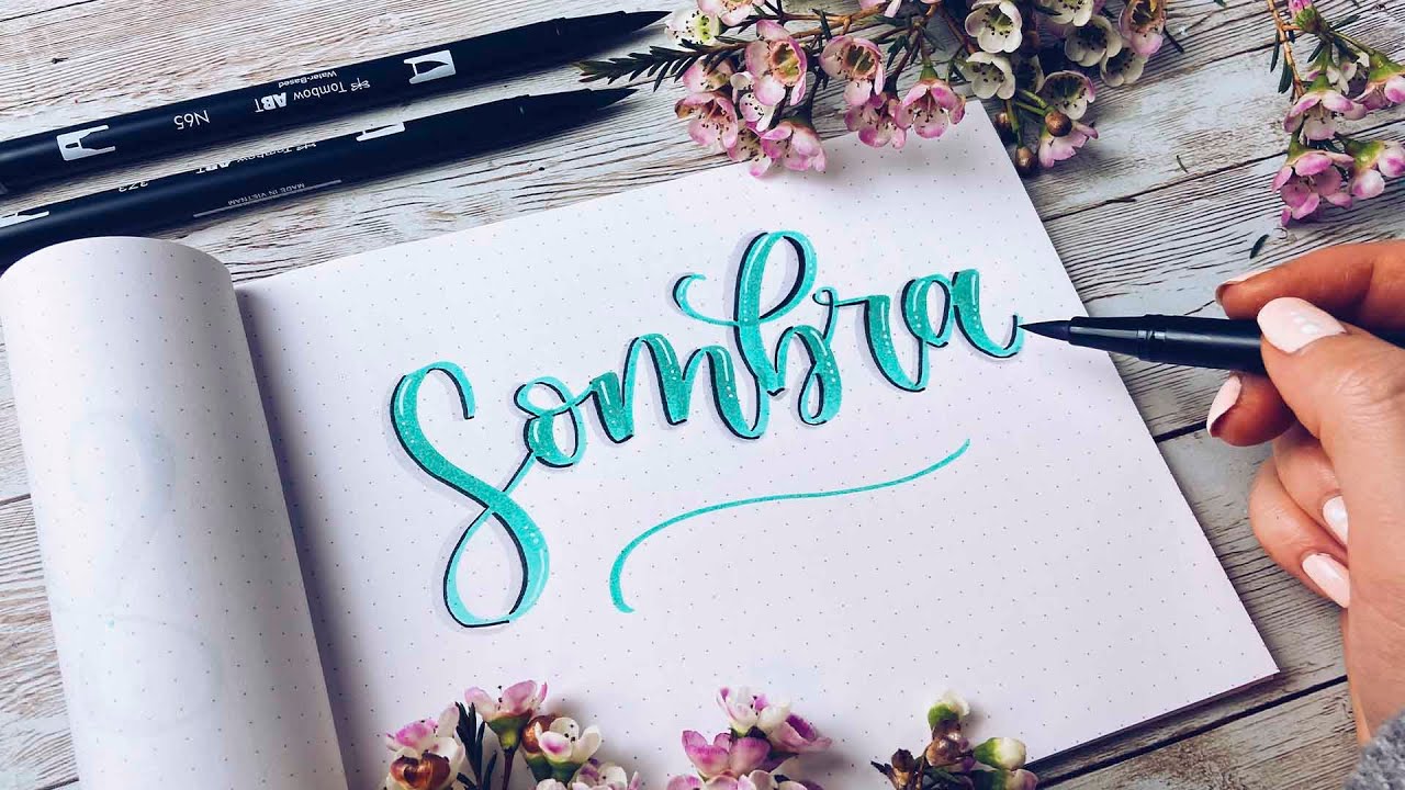 CÓMO HACER SOMBRAS EN LETTERING