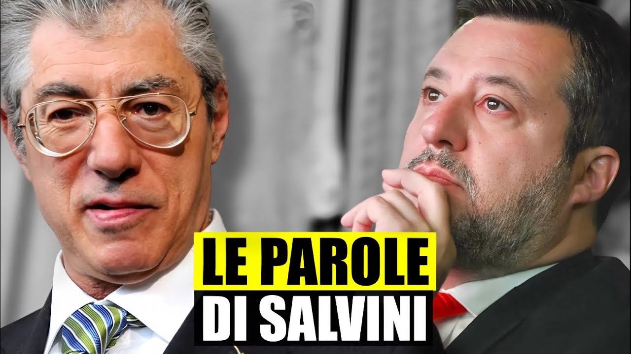MORTE UMBERTO BOSSI: LE PAROLE COMMOSSE DI SALVINI. 