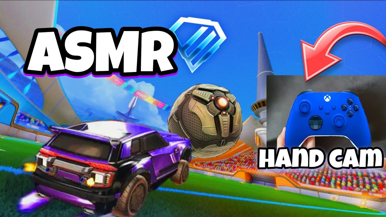 ASMR Français • RELAXATION INTENSE EN RANKED SUR ROCKET LEAGUE AVEC LA HAND CAM 😴💤 (1vs1 ranked)