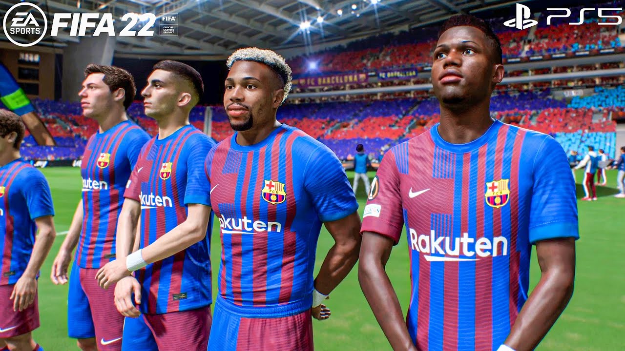 FIFA 22 - Barcelona vs West Ham United Ft. Fati, Traore, Torres, | UEFA Europa League Final