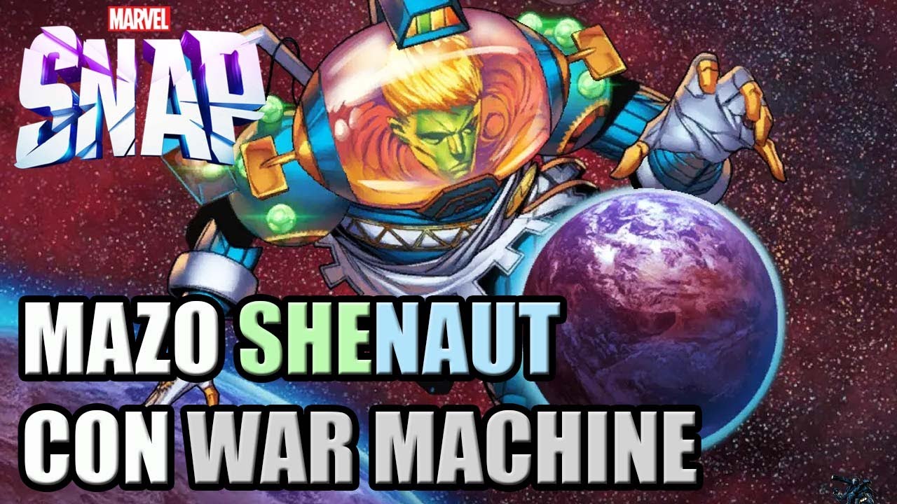 Mazo SHENAUT con WAR MACHINE ¡Nadie se lo espera! | MARVEL SNAP
