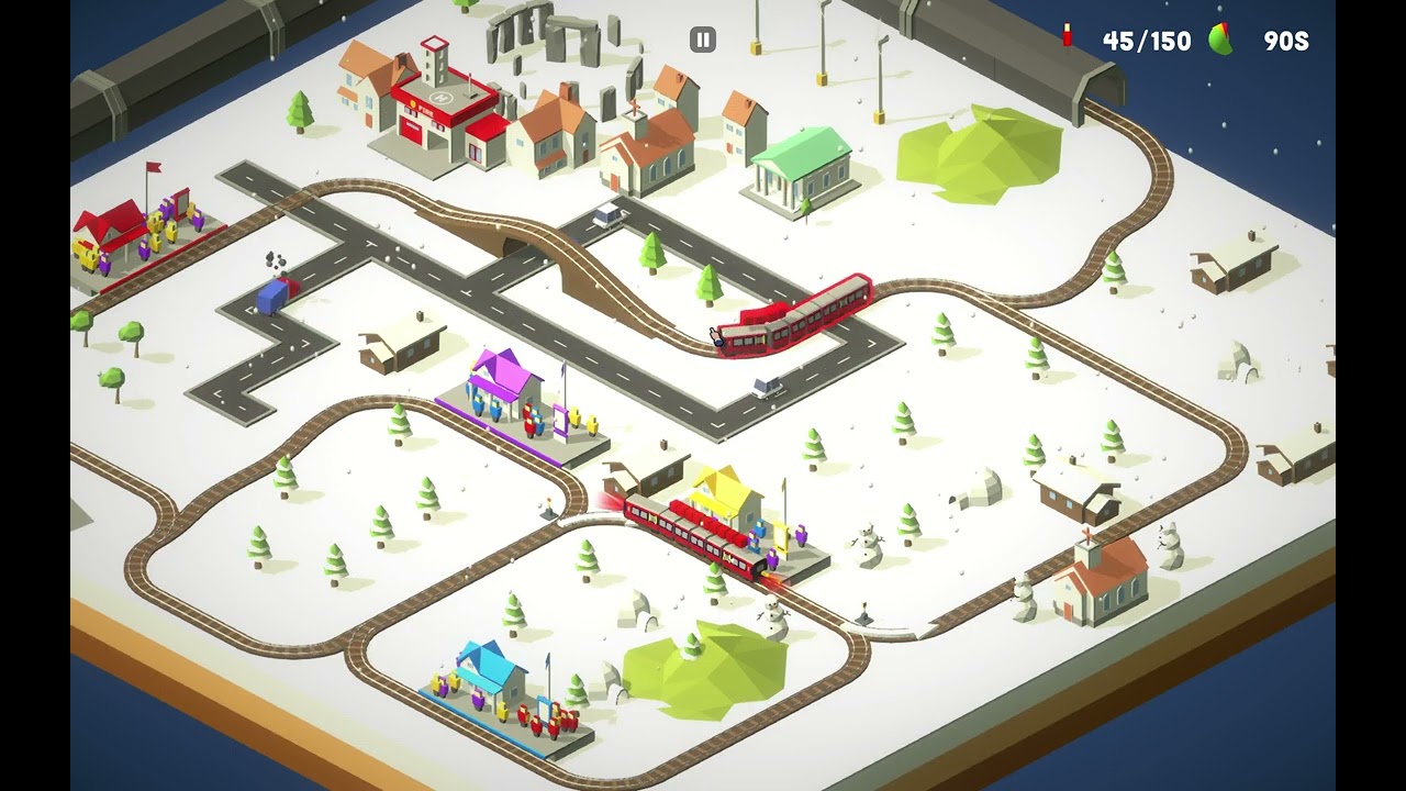 Conduct DELUXE! Level 16 End OF Snow