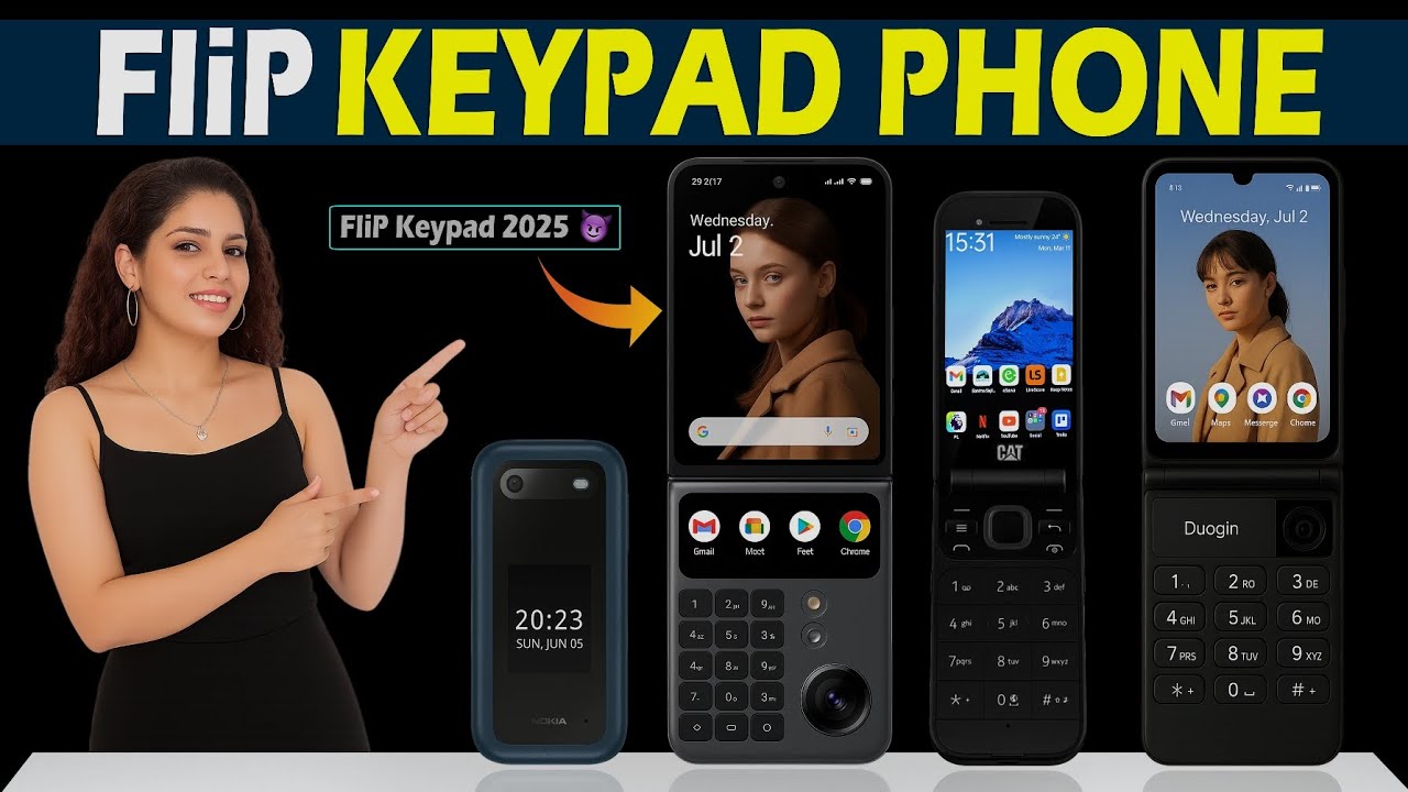 Top 5 Best Flip Keypad Phone 2025⚡⚡August 2025📱☠️🔥
