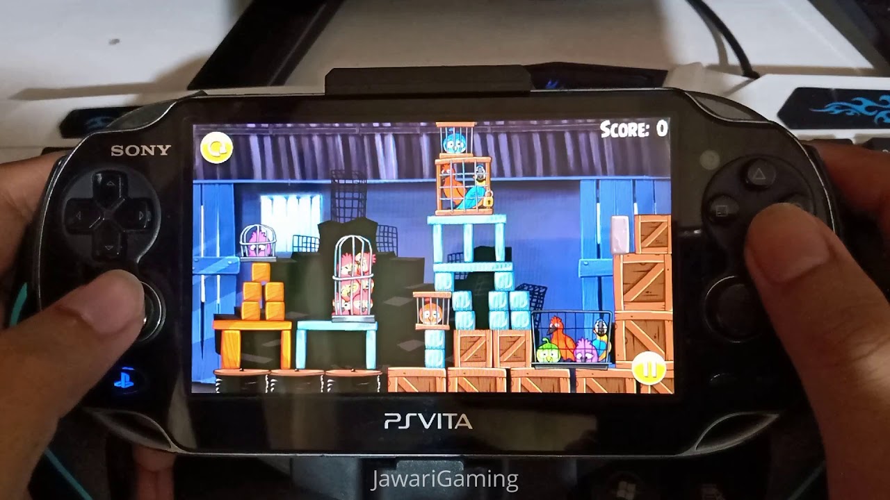 Angry Birds Trilogy PS Vita Gameplay