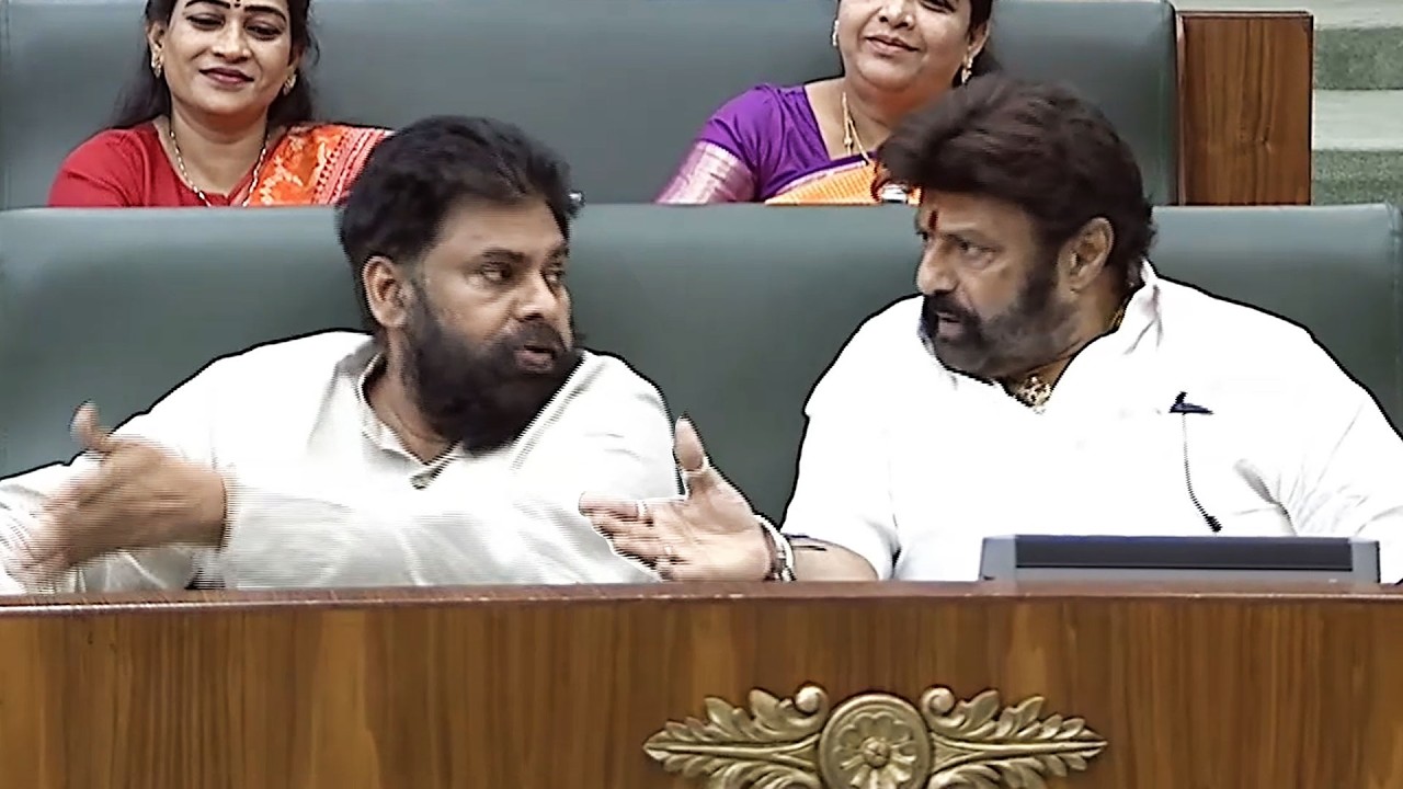 Deputy CM Pawan Kalyan and Balakrishna Visuals | Sixth Session of XVI AP Legislative Assembly