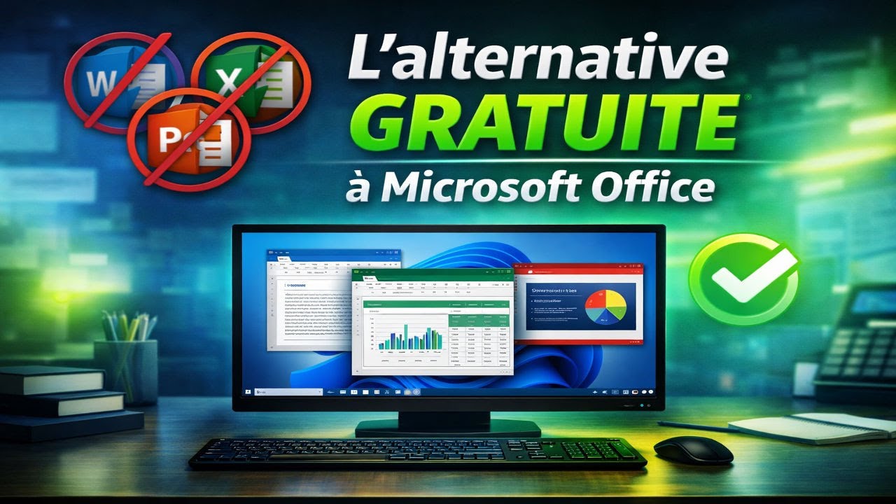 🆓 La meilleure alternative GRATUITE à Microsoft Office !