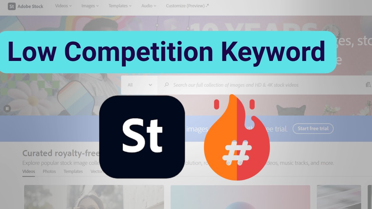 Adobe Stock Niche Finding Tool || Low Competition Keyword Research Tool