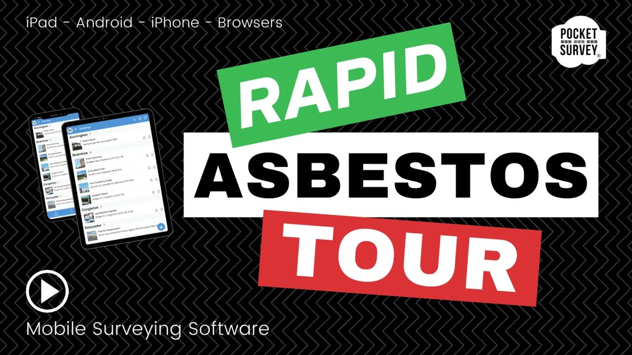 💥 Mobile Asbestos Surveying Software for Efficient Surveyors 💥 Rapid Tour 💥
