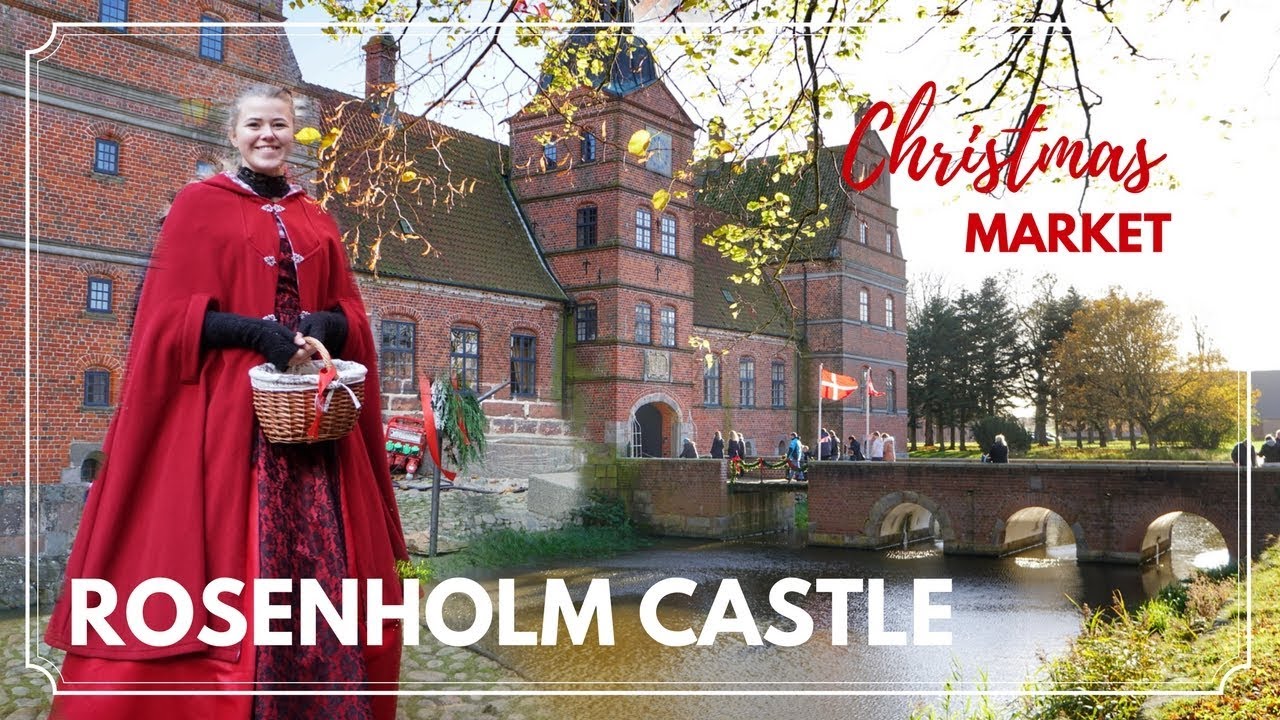 Rosenholm Castle CHRISTMAS MARKET - Family Travel Vlog | DENMARK
