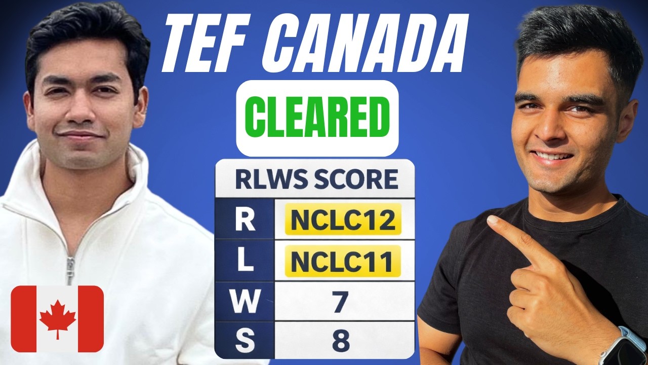 How Wafaa killed TEF Exam with CLB 12 (Advanced Training Techniques & Tips)