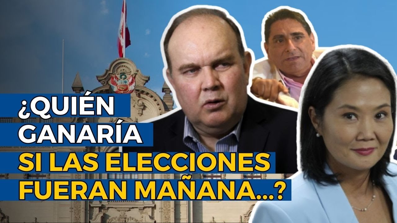 ¿Quién ganaría entre Keiko, López Aliaga y otros si las Elecciones fueran mañana? | Alfredo Torres