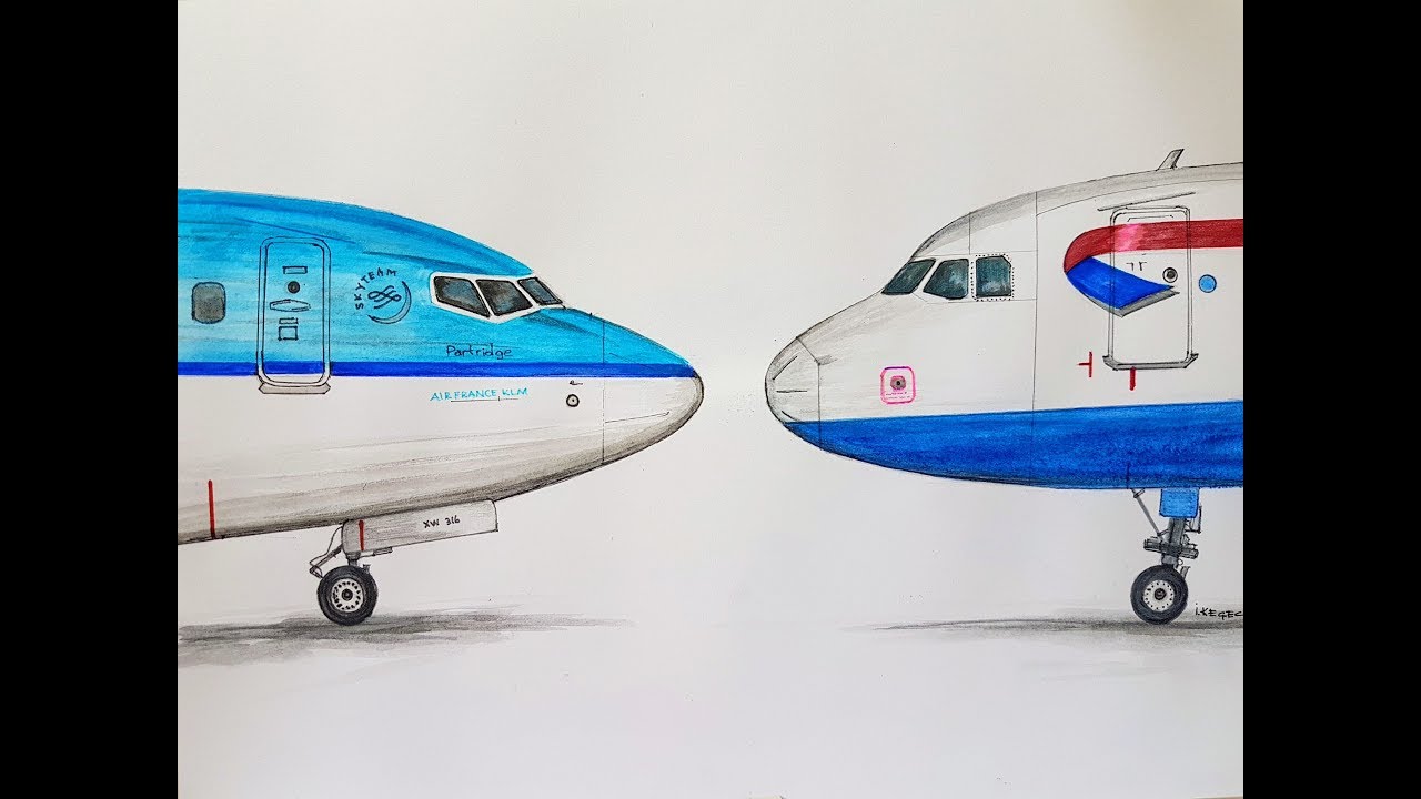 TOP 2 BEST SELLING PASSENGR PLANE, Speed drawing
