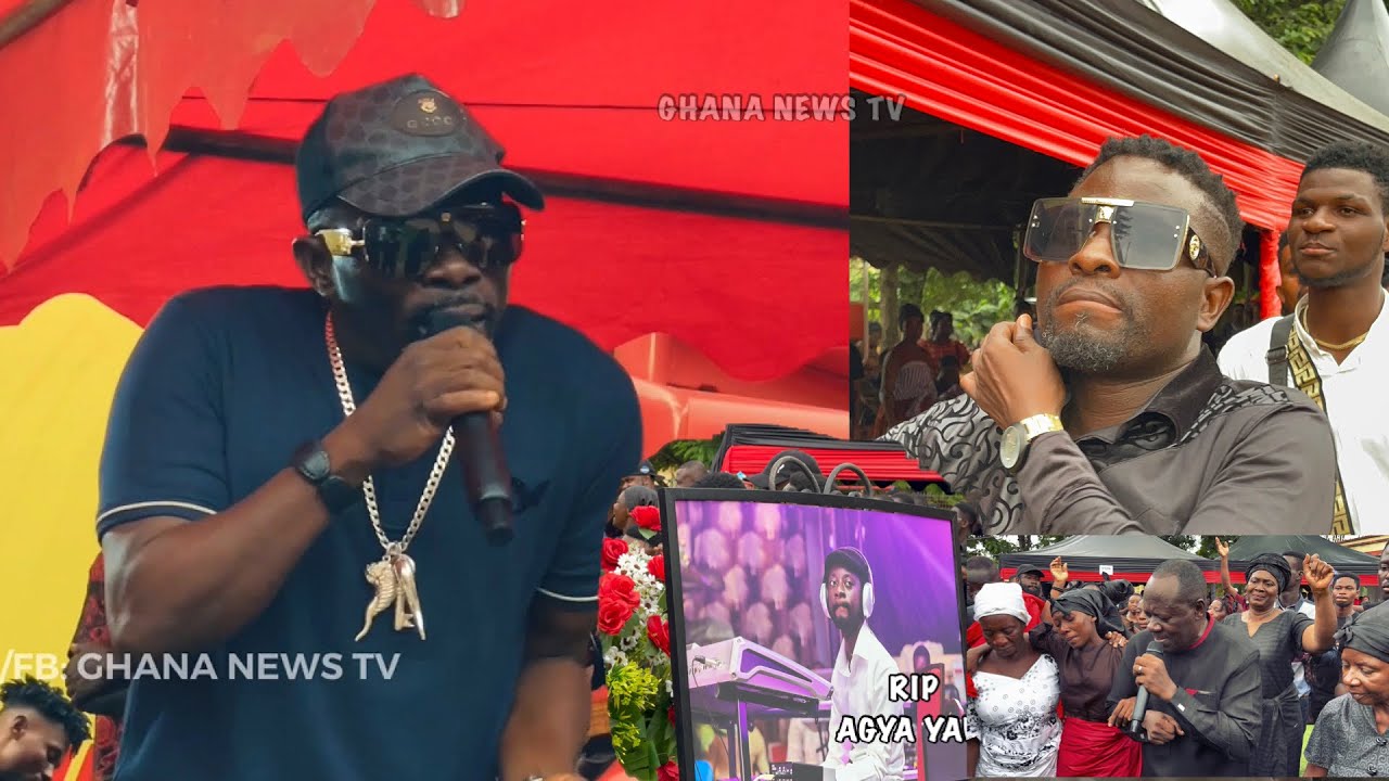 Nana Tabi the Highlife Soldier gives his best live band performance at Keyboadist Agya Yaw’s Funêral