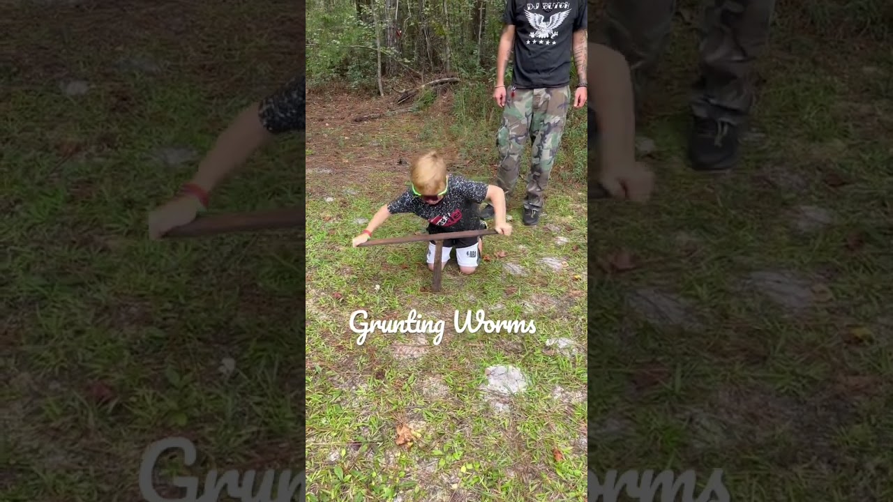 Grunting worms