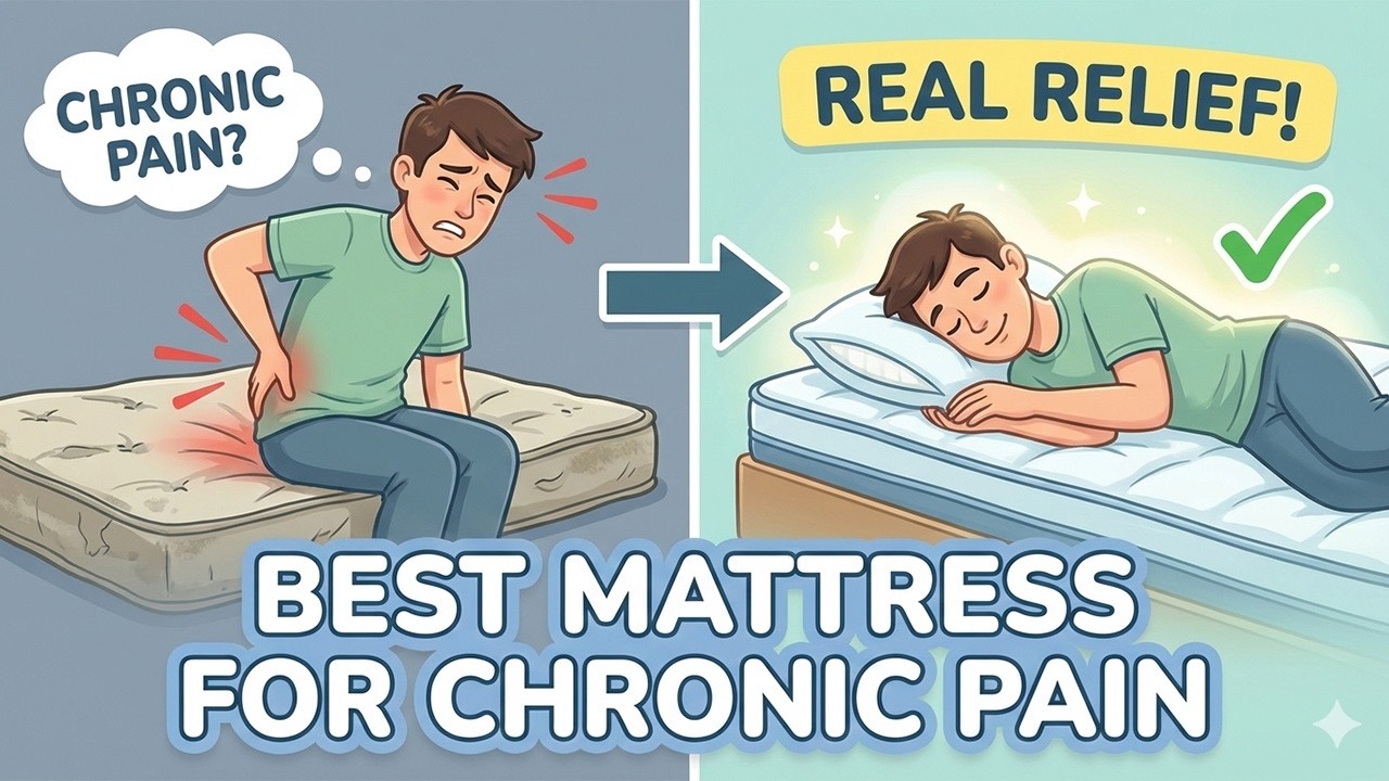 Struggling With Chronic Pain? Here&rsquo;s the Best Mattress for Real Relief