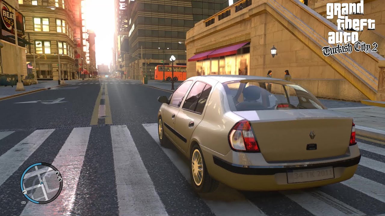 GTA 4 Türkiye Modu! İstanbul City 2 HD [ Gerçekçi Grafikler ]