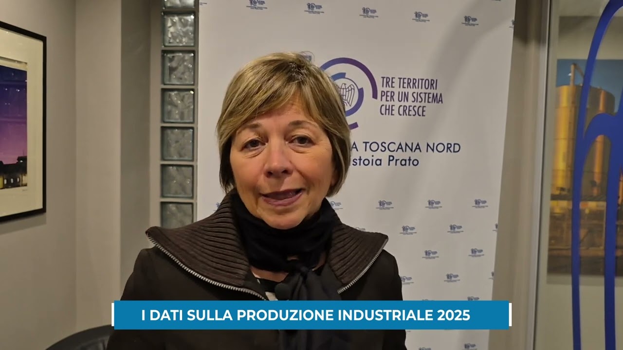 TV Prato - Confindustria dati produzione industriale