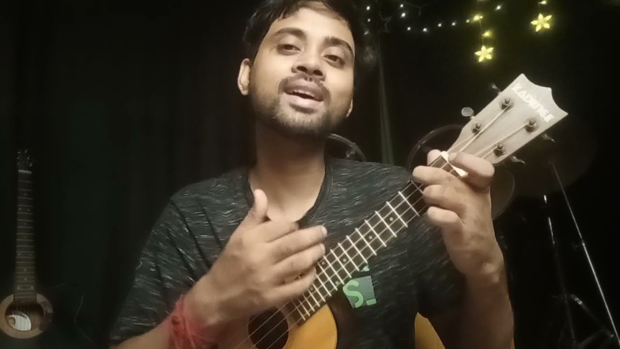Ei meghla dine ekla | Easy Ukulele lesson | For beginners & Absolute beginners | MS academy